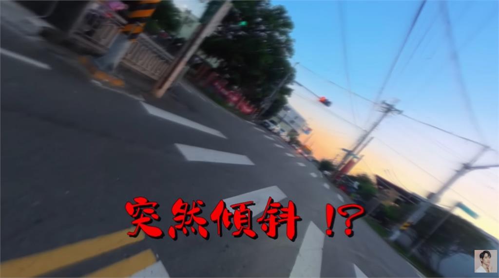 Andy騎車「險翻車超驚悚」畫面曝!含淚「脫口吐1心聲」網驚:在說家寧?