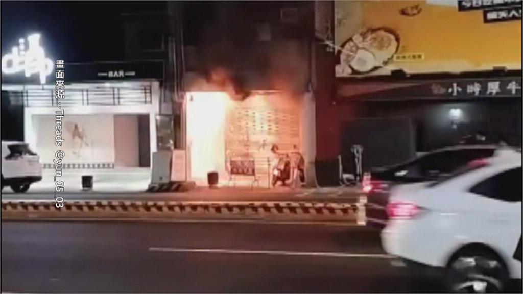 高雄仁武輪胎行深夜火　警消一小時撲滅無人傷亡