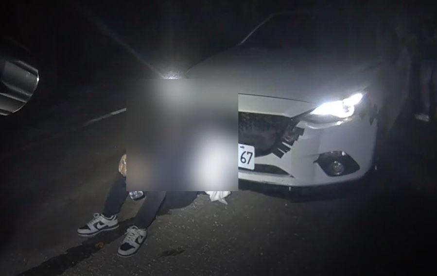 花蓮糾紛查獲掛假牌AB車 與警爆發口角 派吊車查扣偵辦