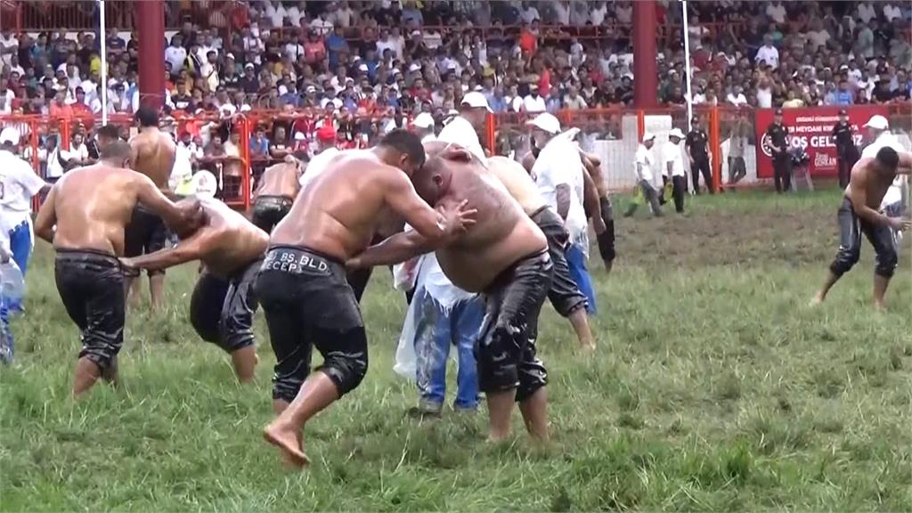 土耳其超過660年傳統賽事　「抹油摔角大賽」不靠蠻力用巧勁