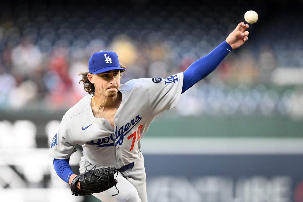 MLB(影)/國民「大物新秀」伍德單場雙響砲5分打點 宇宙道奇苦吞三連敗