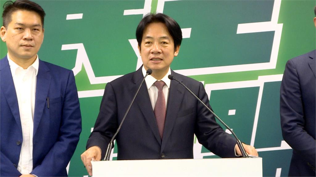 不認「台獨金孫」標籤 賴清德:政治上只有政治金童