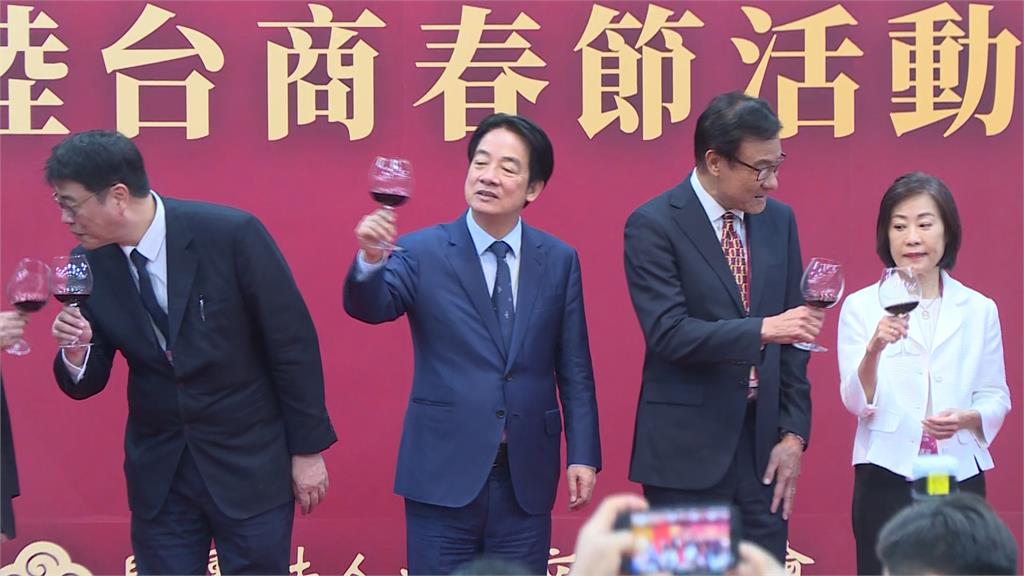 賴總統新春釋善意　稱中國「大陸」重申兩岸維持現狀