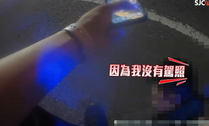 台中騎士沒駕照心虛逆向逃跑 闖紅燈擦撞遭壓制收違規大禮包