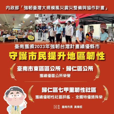 快新聞/台南規模破5強震未釀嚴重災情 市府:再次展現「強韌城市」實力