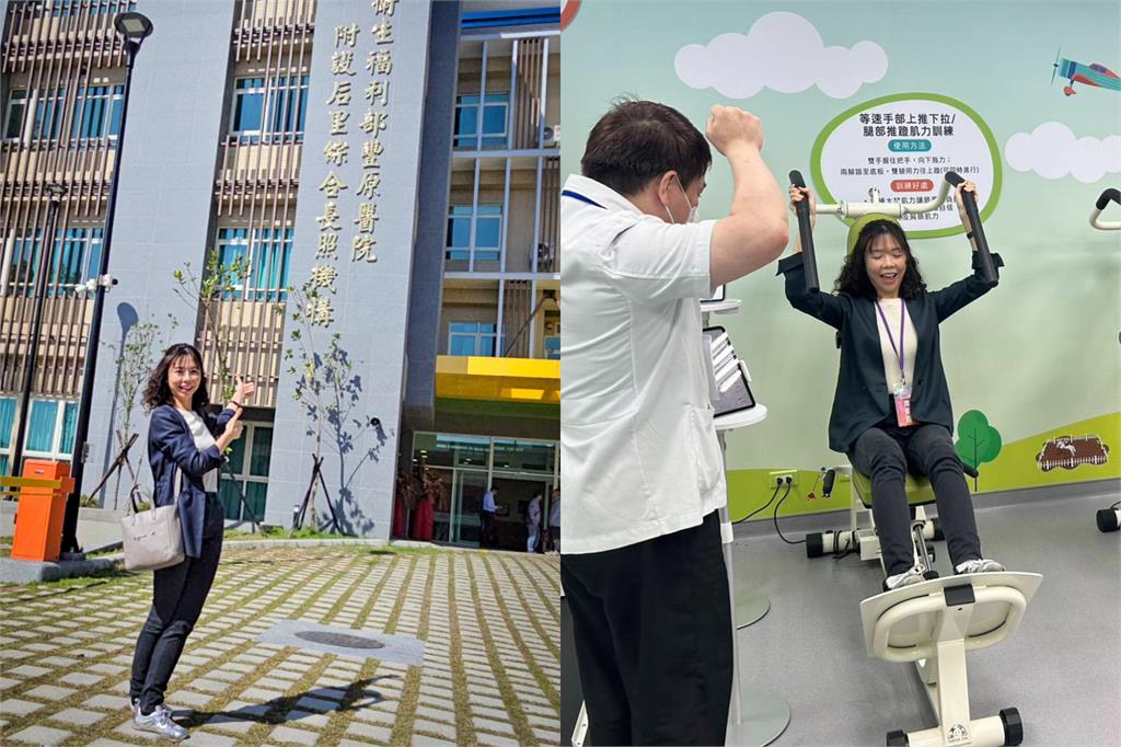 台中正妹練肌力繃不住猛笑「抬頭竟是洪慈傭」！為尪請辭3年近況曝光