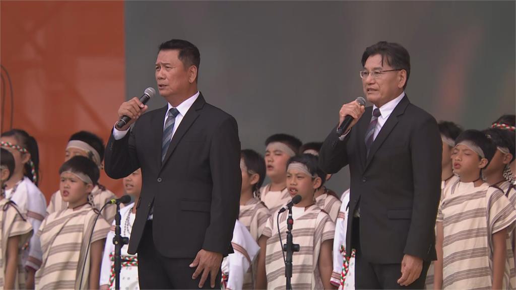 快新聞/中職傳奇4大強投就職典禮領唱國歌 賴清德全程「唱好唱滿」
