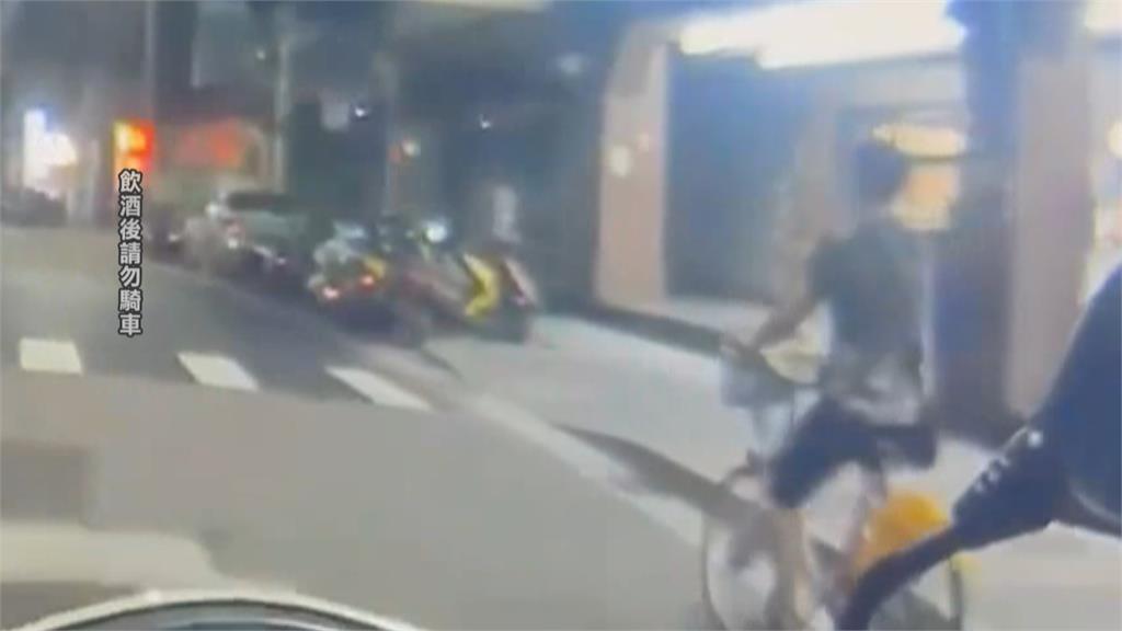 酒後騎Youbike也是「酒駕」 騎士闖紅燈+酒測值超標遭開罰