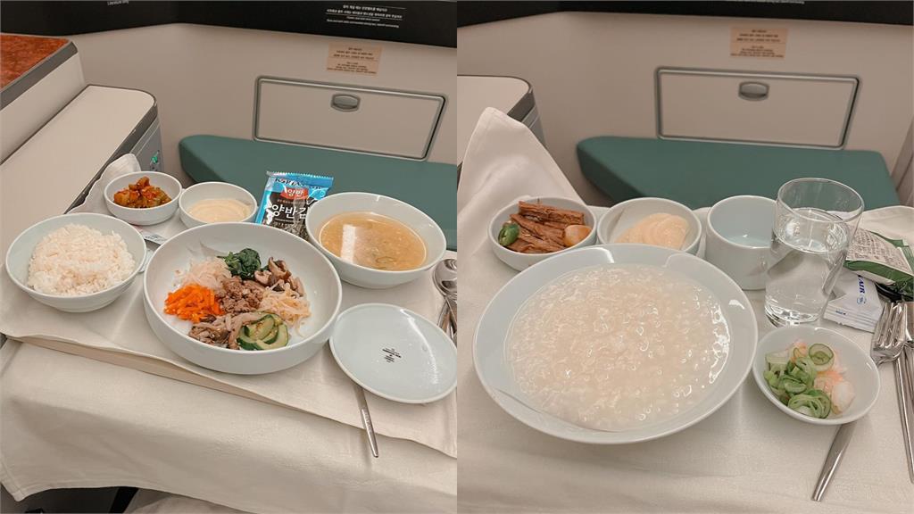 南韓知名航空擁有「全球最棒飛機餐」！正妹記者實測狂讚：比餐廳還好吃