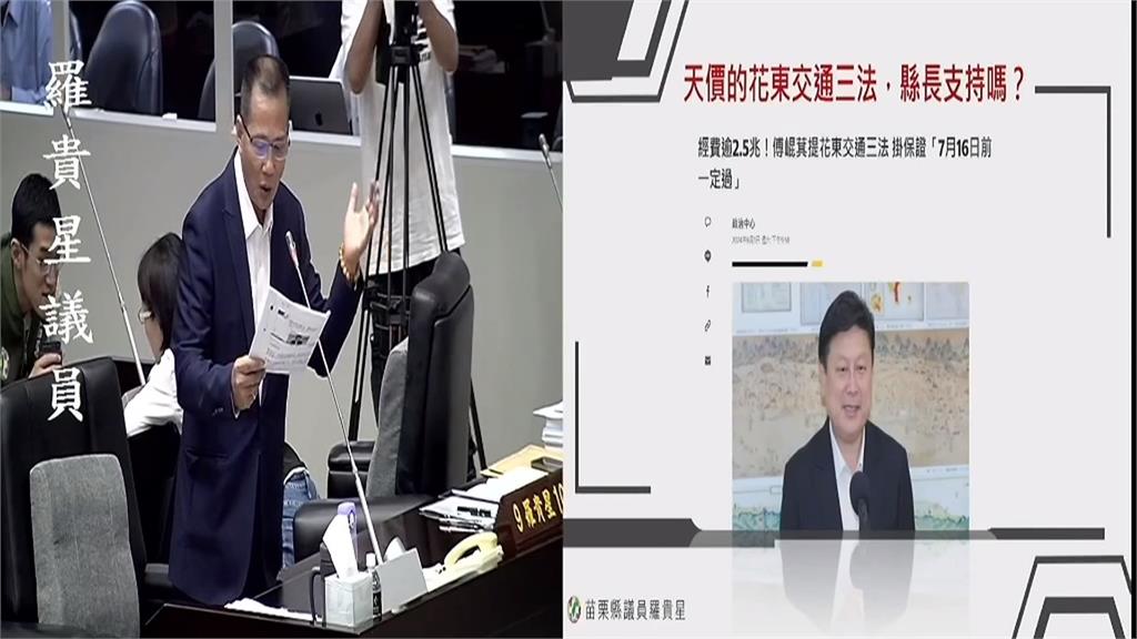 花東三法雜音多 鍾東錦 :環評通過機率太低 假議題