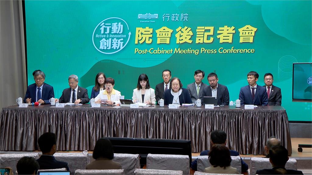 部長身份首次參與行政院會　李洋關注體育班、動滋券議題