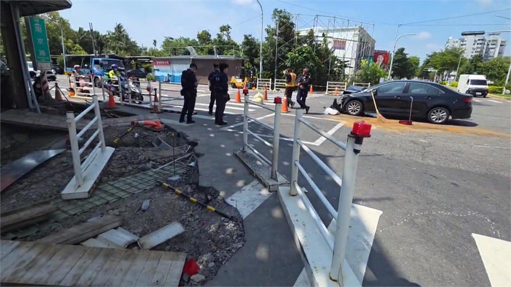 待轉變待撞! 騎士載2孩遭撞"1童困車底"共8傷