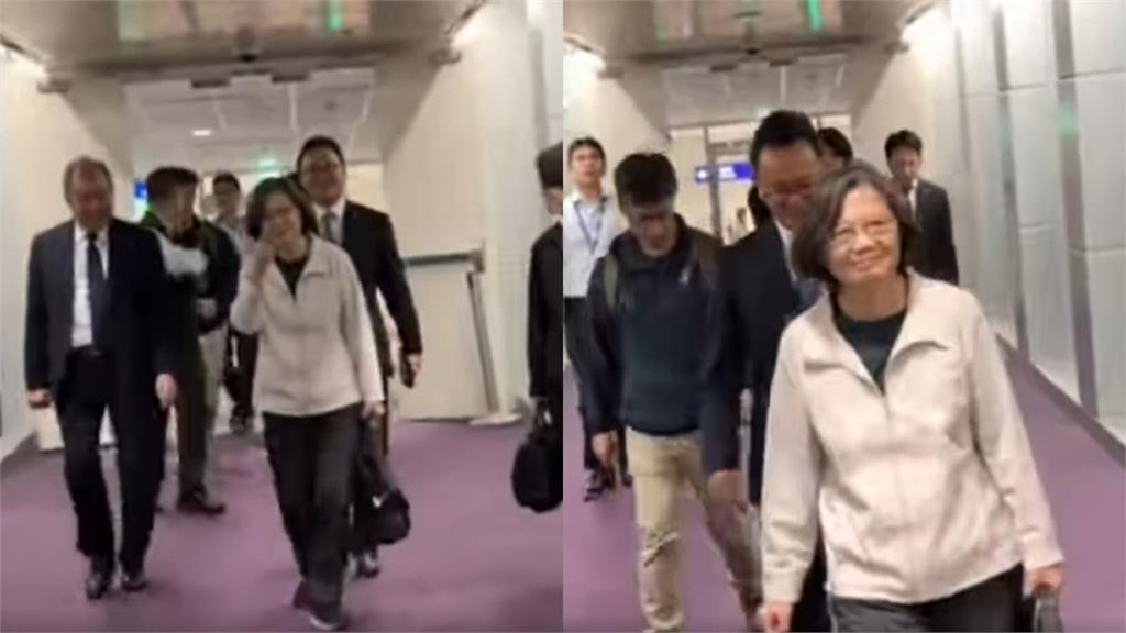 美國驚見一堆人「包圍辣台妹」竟是蔡英文！全場嗨爆狂拍照：看一下易燃物