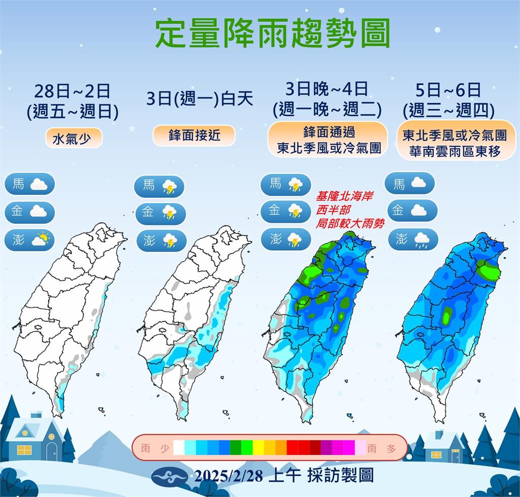 快新聞/228連假高溫飆30度!下週變天鋒面+冷氣團「乍暖還寒」
