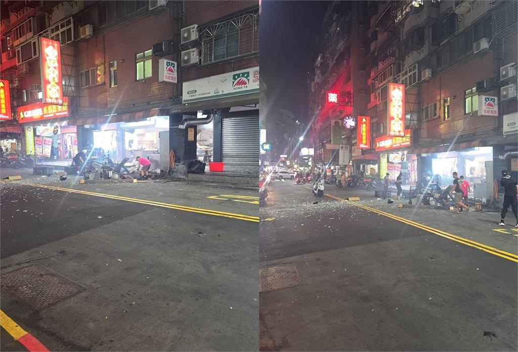 蘆洲便當店嚴重氣爆7人搶送醫！她曝爆炸「碎片炸噴到對街」慘烈畫面：超可怕
