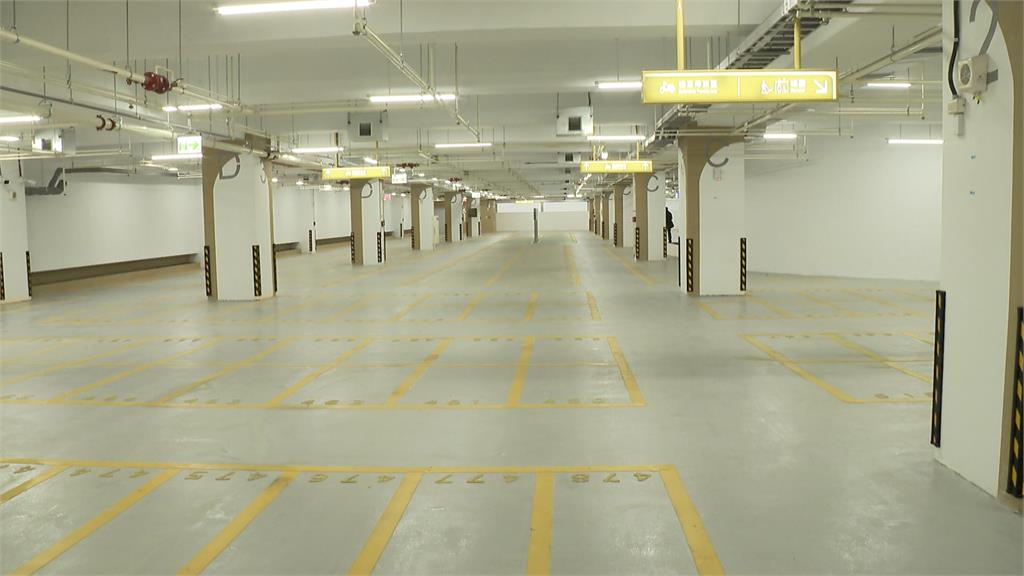 新北高工地下停車場啟用　試營運一個月免費停