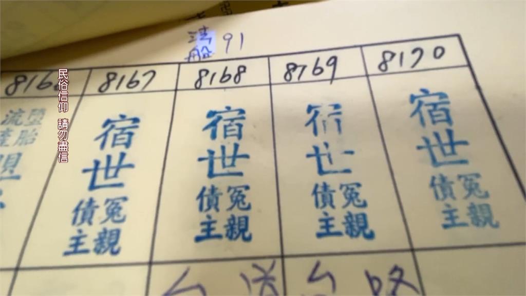 彰化清水岩寺超度法會破萬人報名　超度冤親債主多兩成