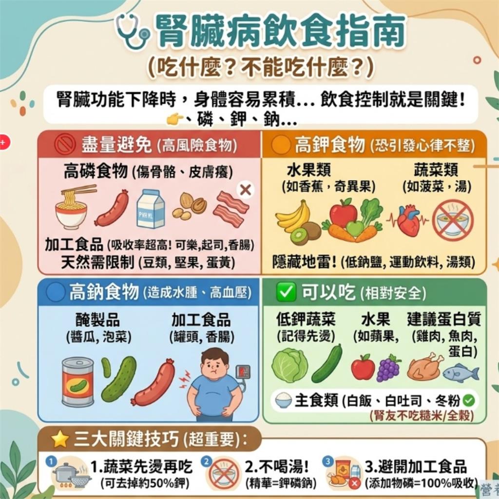 吃得越養生對腎臟越好?營養師授「飲食4大迷思」一堆人都中!