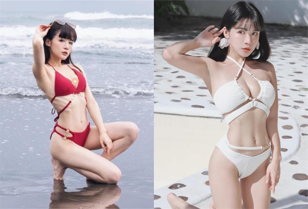 昔曬比基尼「遭網酸收好肋骨」!阿沁辣妻「體態大膨脹」真實身材網嚇爛