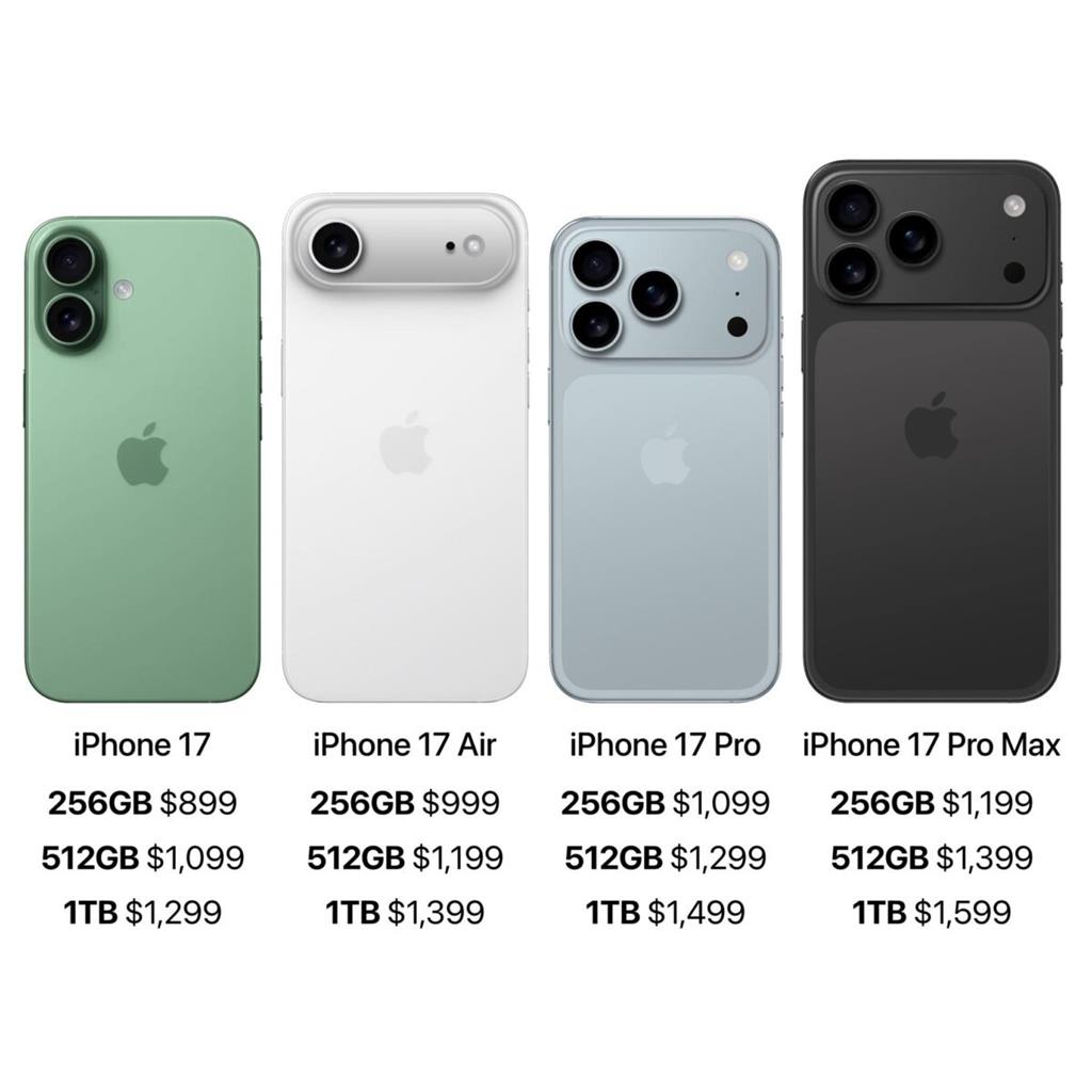 iPhone 17下週將登場⋯關稅影響會更貴?預估售價出爐「這款漲最多」