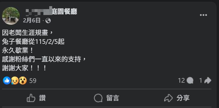 快新聞／八里庭園餐廳非法展演兔隻！得病未治療又長期空腹　新北動保處沒入並移送地檢
