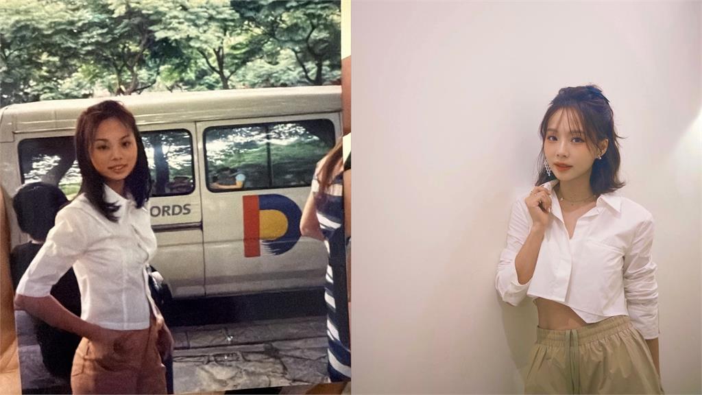 孫淑媚16歲貼身白襯衫清純照曝光！她「自誇正貨」粉絲驚嘆：昨天拍的吧