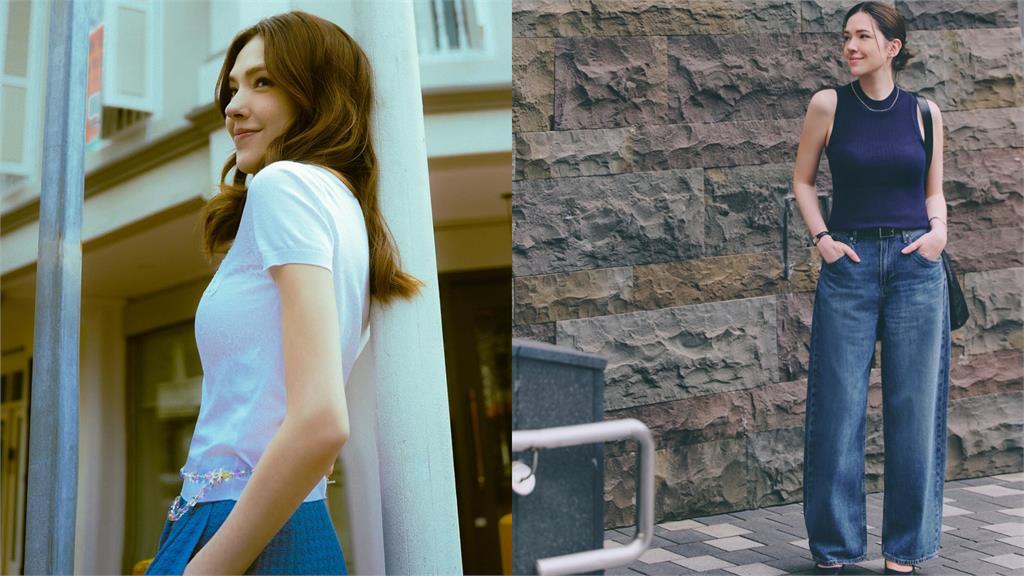 41歲許瑋甯辣穿襯衫「尺度大解放」!胸前開雙V「只扣2顆扣子」…肉色三角區全看光