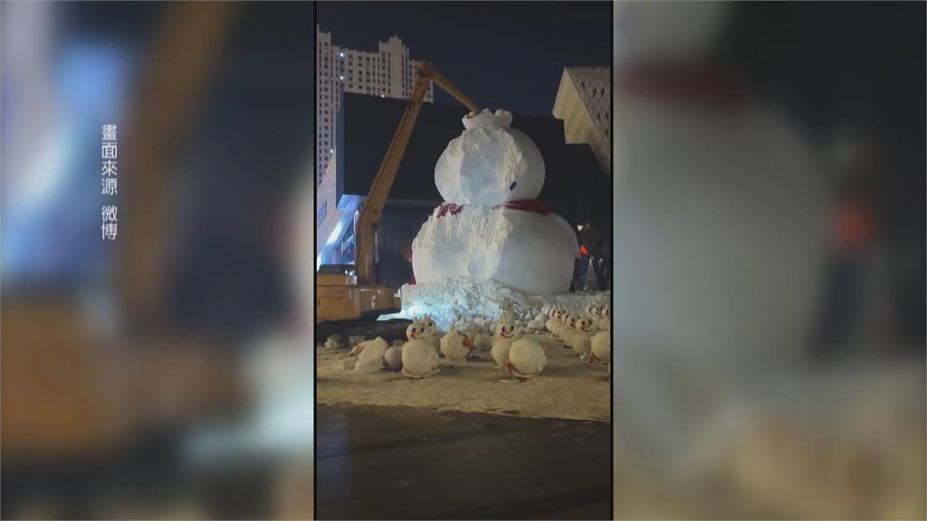 哈爾濱天氣太熱!冰雕融化 冰雪大世界宣布提前閉園