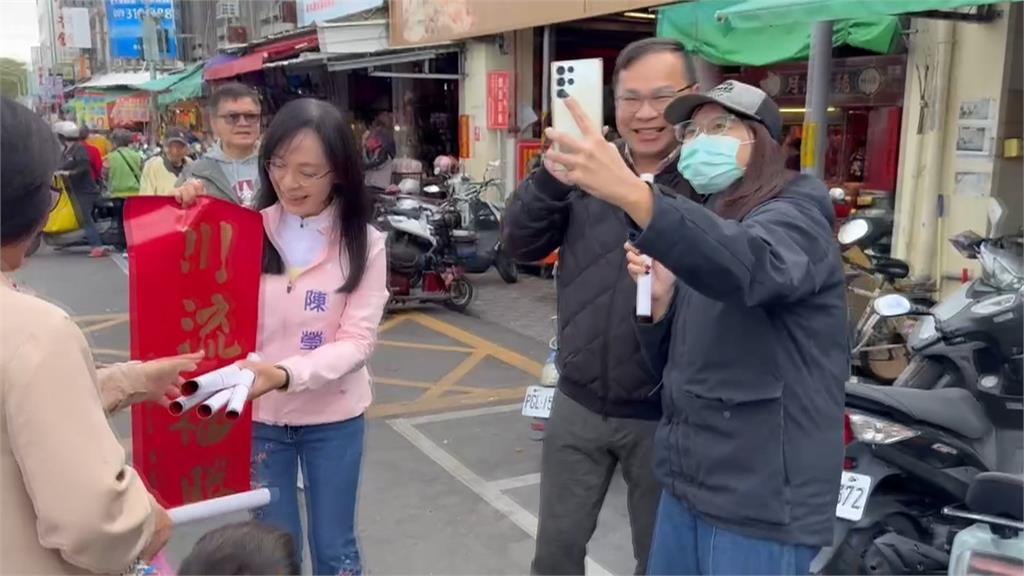 元旦市場拜早年盼明年換身分 陳瑩:把台東打造最幸福城市