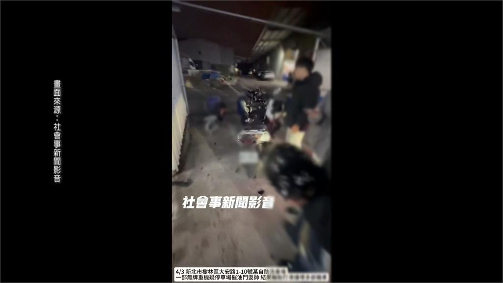 壓車耍帥「騎進洗車場」 騎士失控往人群暴衝釀3傷