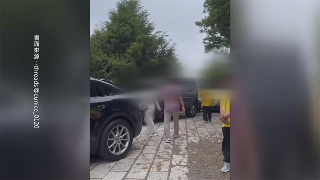 員警放水！玉山登山口爆特權　４豪車闖管制區引不滿