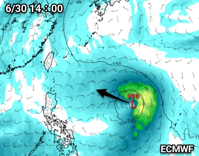 熱帶擾動活躍中!下週雙颱「恐接力生成」…未來一週降雨熱區出爐