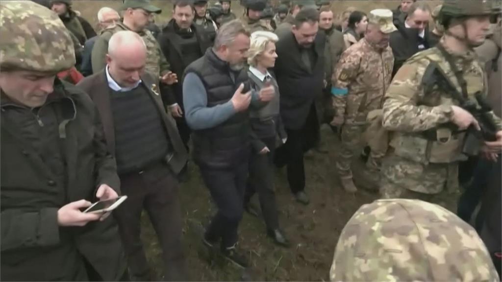 歐盟執委會主席親訪烏國　抵布查嘆「人性泯滅」