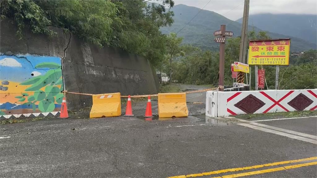 屏東林邊溪大雨沖刷堤防破損 百年文化景觀恐受波及