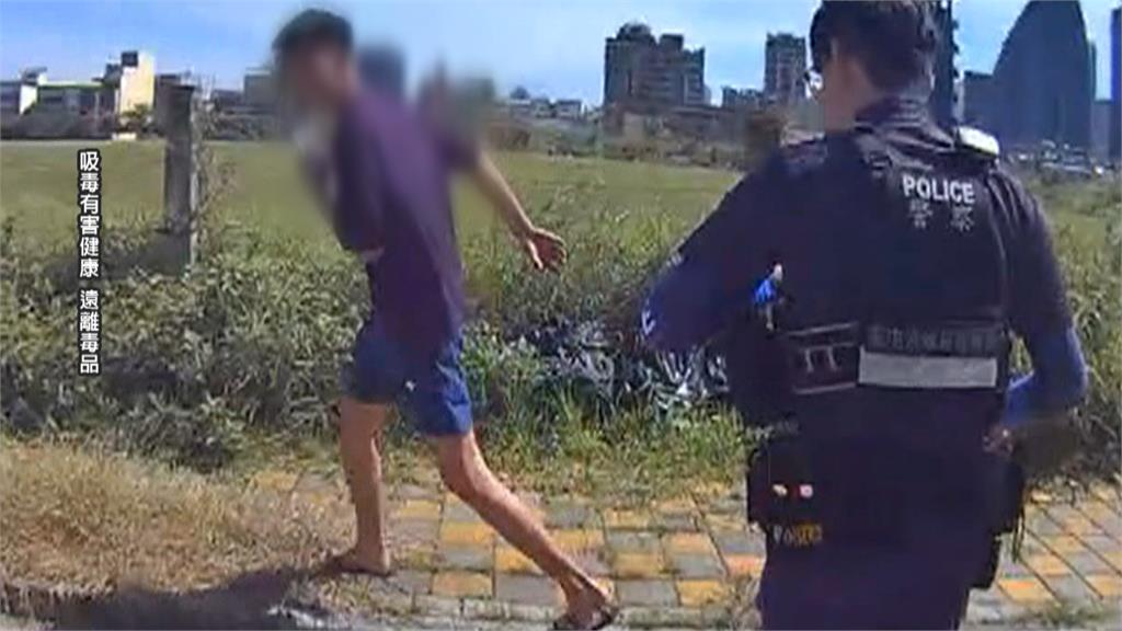 毒駕停路中央！　遭警拍車窗.呼喊「神情恍惚」K毒快篩陽性