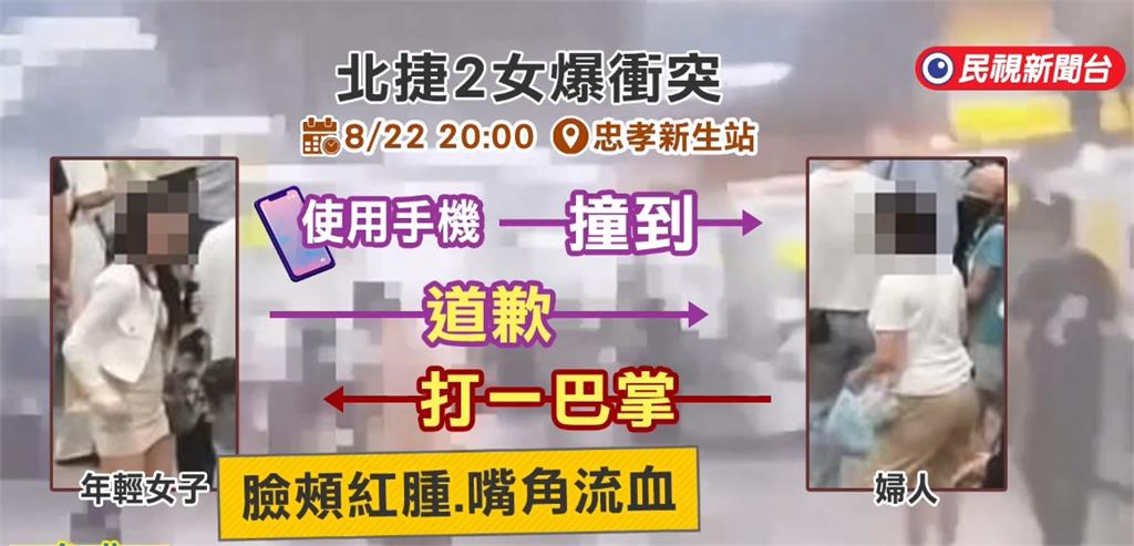 不滿被碰「打人濺血還叫囂」！北捷「呼巴掌大媽」遭肉搜…網灌爆上班地：不敢去了