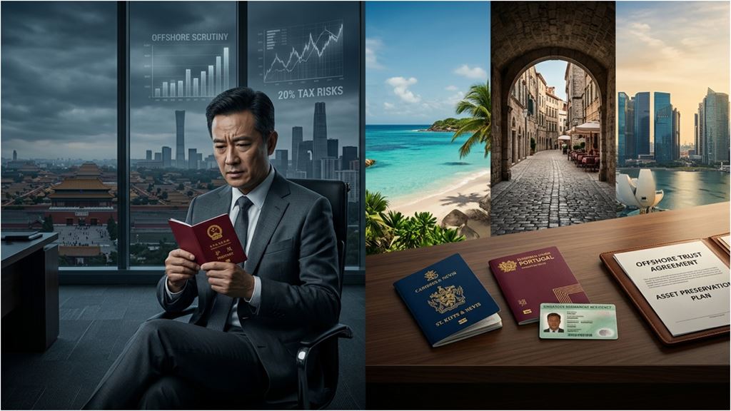 中國富人移民何去何從?