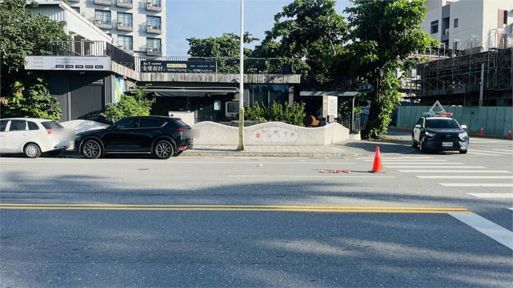 花蓮７旬騎士行經路口未注意　過馬路８旬婦遭衝撞頭部出血