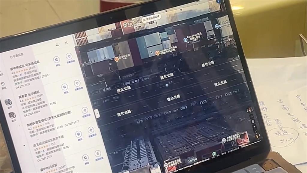 台中罷免站遭有心人檢舉? 「斷健豪成宮」地圖定位無端消失