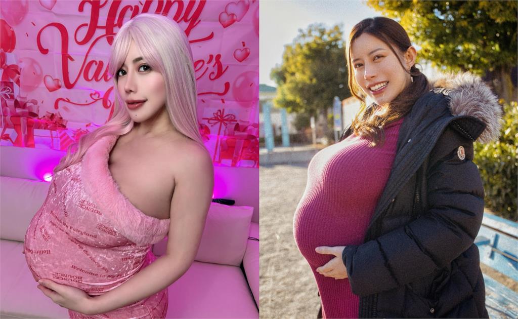 暗黑辣妹「挺孕肚拍激戰片」未婚生子!自爆年收1億:孕婦題材賣很好…