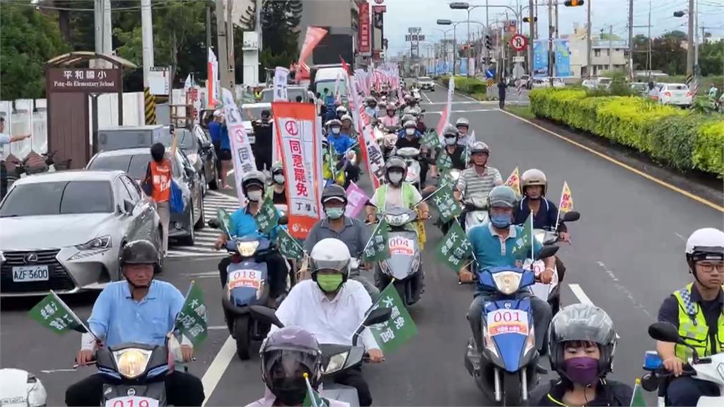 雲林罷團護國大遶境! 3綠委率車隊虎尾掃街