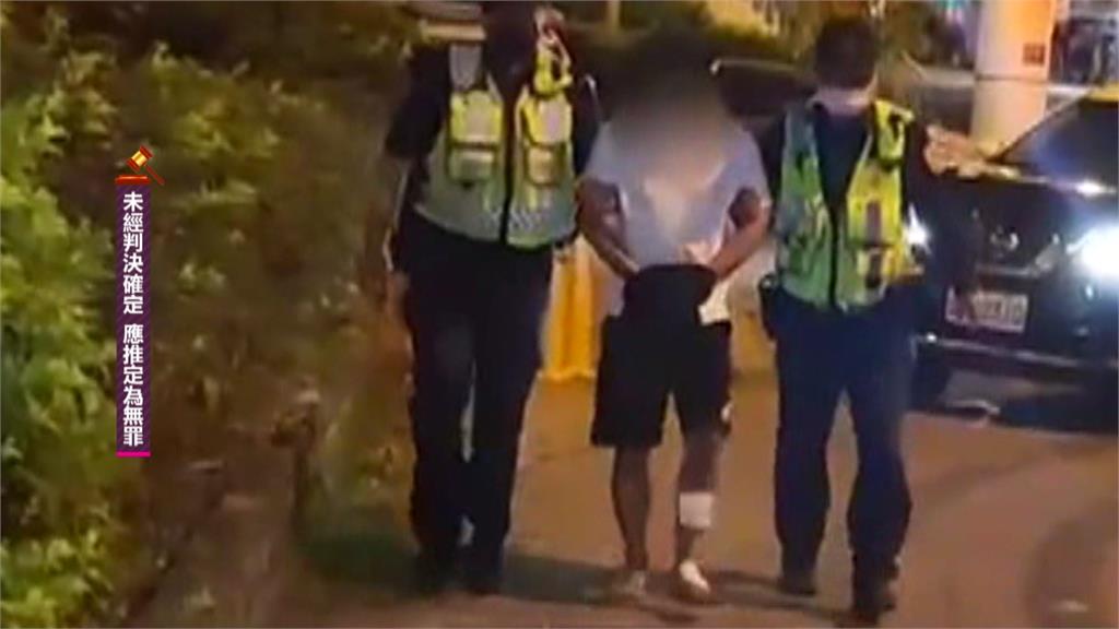 台中南區驚現「酒瘋丟丟哥」　酒後肆意扔擲家電　騎士路過險遭砸