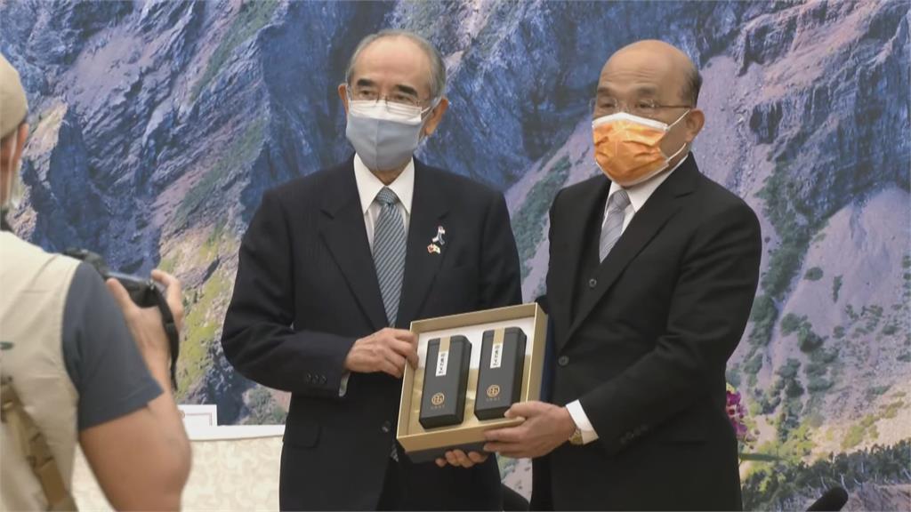 日台交流協會50週年！大橋光夫拜會蔡總統　重申台海安全重要性