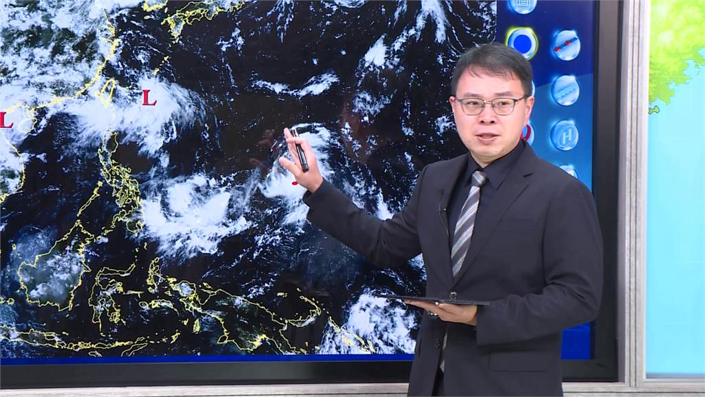 西南風+低壓帶南部迎豪雨 沙德爾持續長胖﹑下週三最關鍵