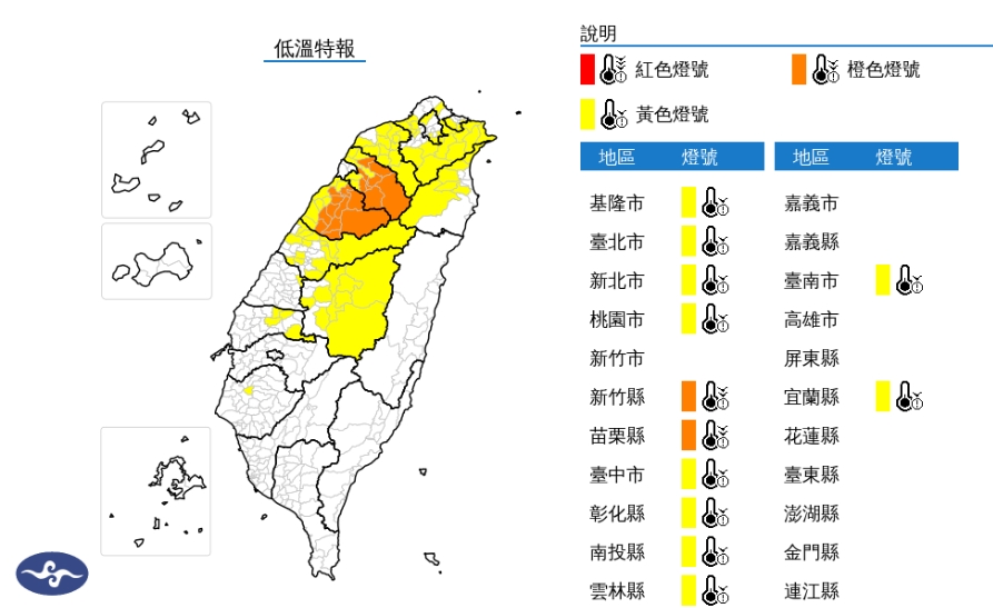 冷氣團還沒走「12縣市低溫」下探6度！林嘉愷揭「這天明顯回暖」又迎雨彈