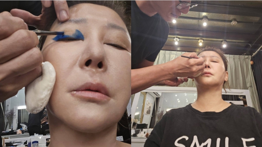 藍心湄身體健康洩警訊？深夜PO素顏照驚見「臭嘴角」網急喊：快去看醫生