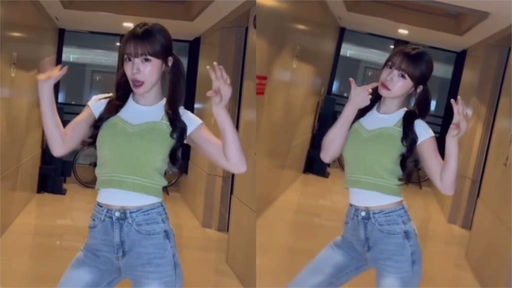 李多慧跟上「Ms.Potato」熱潮！她雙馬尾嘟嘴熱舞網嗨：太可愛