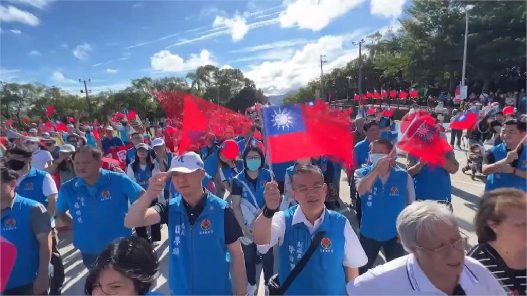 苗栗史上首辦國慶升旗典禮　鍾東錦：我們都是中華民國派