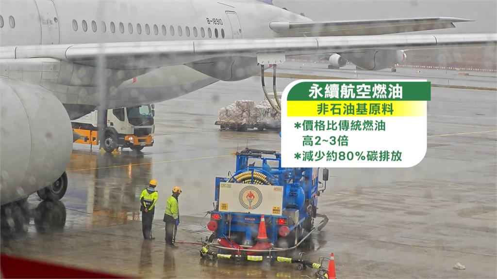 創國內紀錄! 華航攜手中油 示範航班添加40%永續燃油