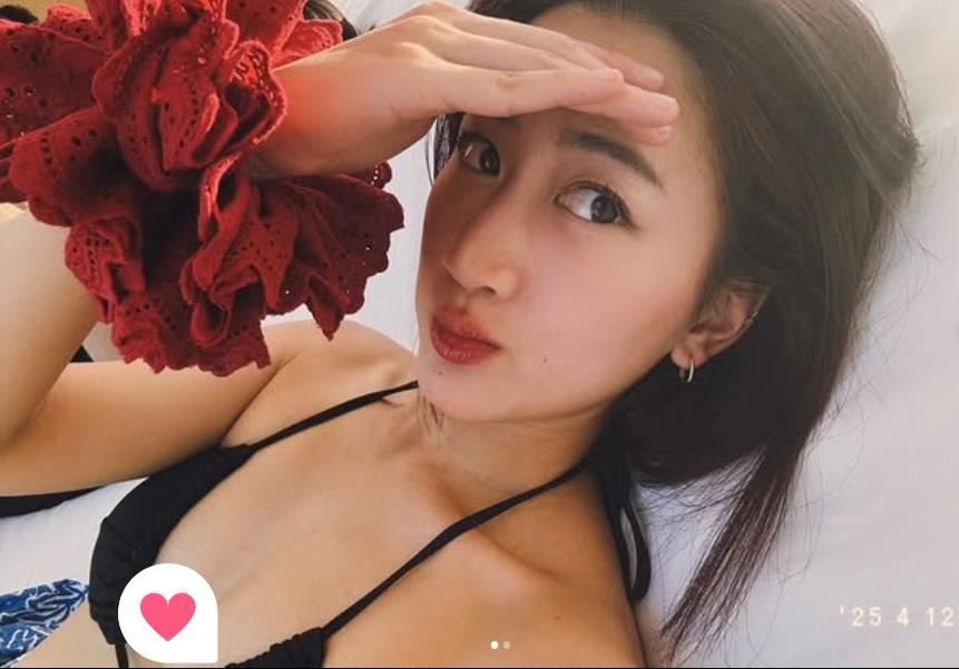 比基尼辣妹竟是曹雅蘭愛女!「SSR身材」海邊大解放…她喊:羨慕又忌妒